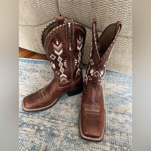 Ariat Round Up Skyler Western Cowboy Boots Size 7